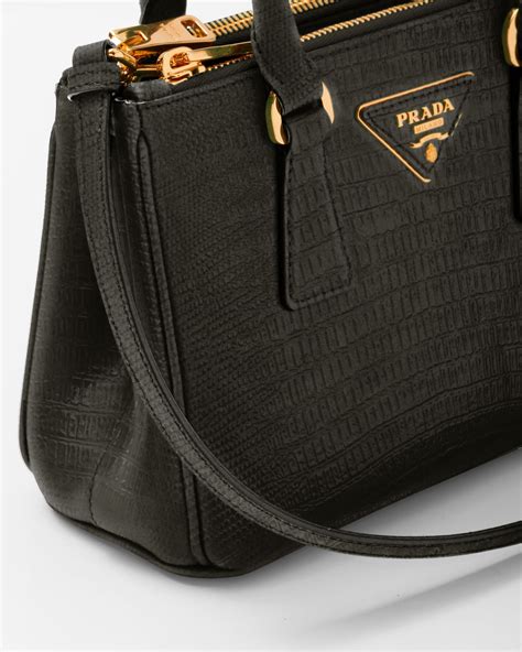 prada lizard handbag|Prada Galleria lizard skin mini.